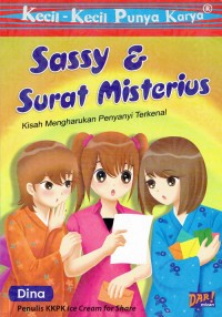 Image of Sassy & Surat Misterius : Kisah Mengharumkan Penyanyi Terkenal