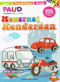 Image of Mewarnai Kendaraan : Paud