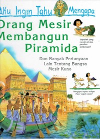 Image of Orang Mesir Membangun Piramida : Dan Banyak Pertanyaan Lain Tentang Bangsa Mesir Kuno