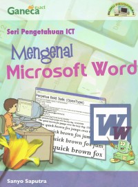 Image of Mengenal Microsoft Word