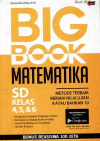 Image of Big Book Matematika Kelas 4.5.6
