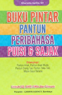 Image of Buku Pintar Pantun Peribahasa Puisi & Sajak