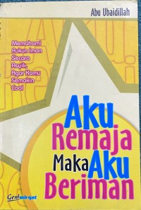 Image of Aku Remaja Maka Aku Beriman