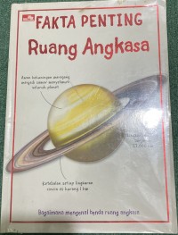 Image of Fakta Penting Ruang Angkasa