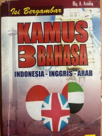 Image of Kamus 3 Bahasa Indonesia Inggris Arab